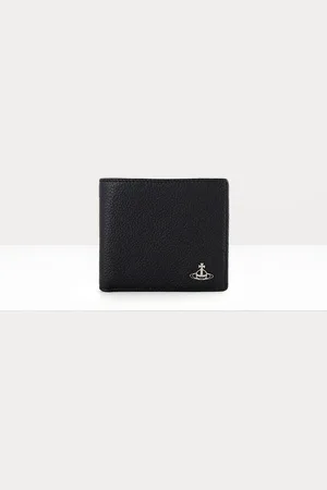 Vivienne Westwood Man. Billfold Wallet Leather One Size Unisex