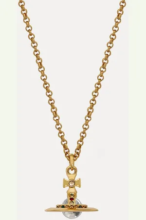 Vivienne Westwood New Petite Orb Pendant Necklace Swarovski Crystals Women