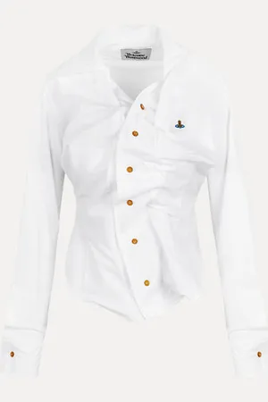 Vivienne Westwood Drunken Shirt Cotton 46 Women