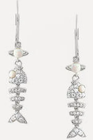 Vivienne Westwood Lyall Earrings Stainless Steel Women
