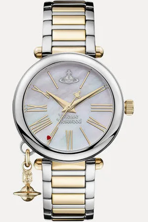 Vivienne Westwood Mother Orb Watch Stainless Steel / Mother Of Pearl Women