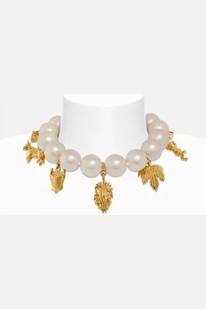 Vivienne Westwood Giant Anglo Pearl Necklace Andreas Kronthaler For Pearls Women