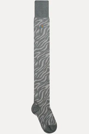 Vivienne Westwood Tiger Over The Knee Socks Tiger Over The Knee Os-u Women