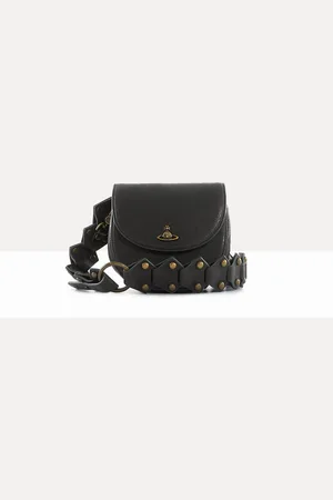 Vivienne Westwood Patty Saddle Bag Washed Leather