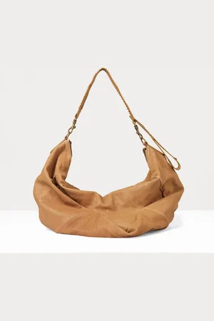 Vivienne Westwood Agnes Large Shoulder Bag Washed Leather