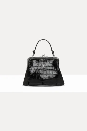 Vivienne Westwood Granny Frame Purse Emboss Croc Leather One Size Women