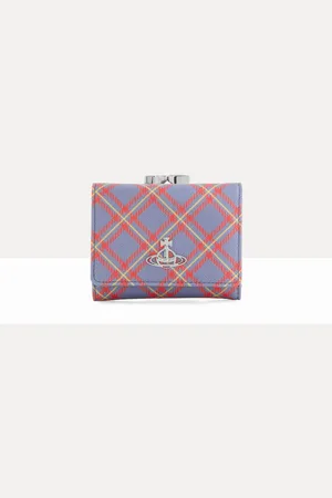 Vivienne Westwood Small Frame Wallet Saffiano Printed One Size Women