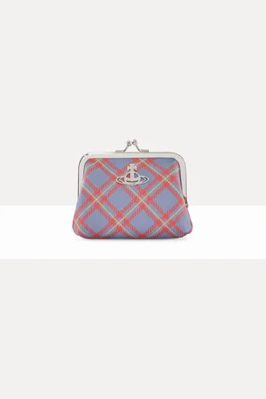 Vivienne Westwood Frame Coin Purse Saffiano Printed One Size Women