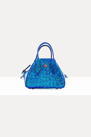 Vivienne Westwood Mini Yasmine Bag Iridescent Croc One Size Women