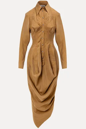 Vivienne Westwood Fire Dress Lyocell Twill 38 Women