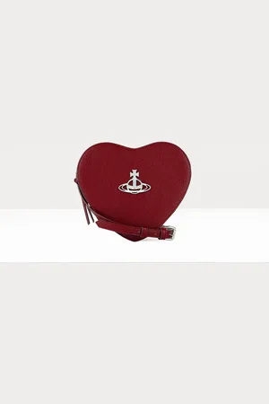Vivienne Westwood Louise Heart Crossbody Bag Faux Leather