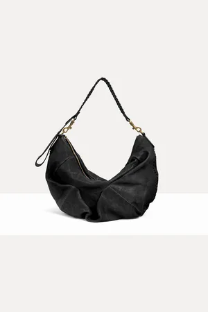 Vivienne Westwood Agnes Medium Shoulder Bag Washed Leather