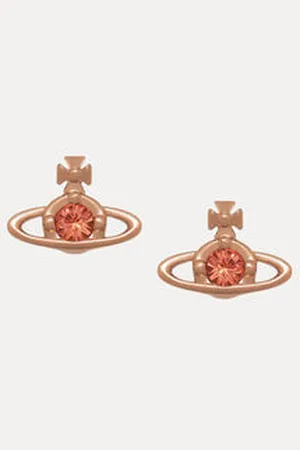 Vivienne Westwood Nano Solitaire Earrings Brass Women