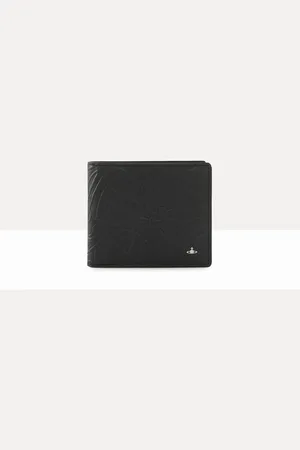 Vivienne Westwood Bifold Wallet Tangled Orb Leather One Size Men