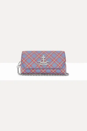 Vivienne Westwood Chain Mini Pouch Saffiano Printed One Size Women