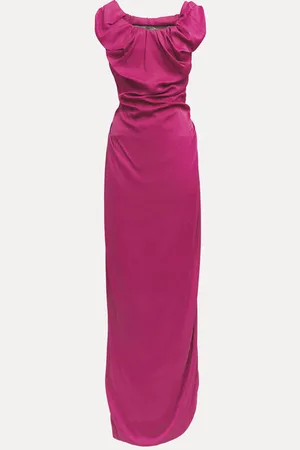 Vivienne Westwood Long Ginnie Amber Dress Viscose 44 Women