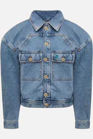 Vivienne Westwood Worlds End Denim Boxer Jacket Cotton M Unisex