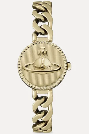Vivienne Westwood Orb Button Watch Gold Women