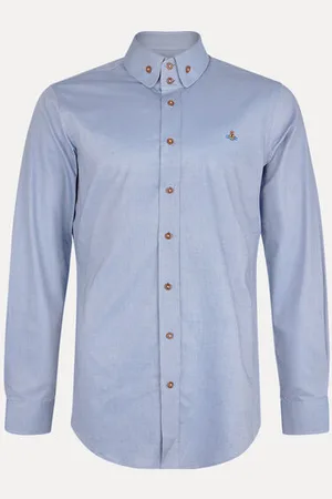 Vivienne Westwood Two Button Krall Shirt Oxford Classic Shirt 56 Men