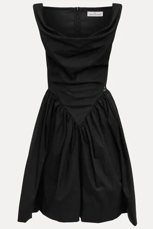 Vivienne Westwood Mini Sunday Dress Compact Poplin 42 Women