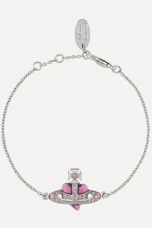 Vivienne Westwood New Diamante Heart Bracelet Women