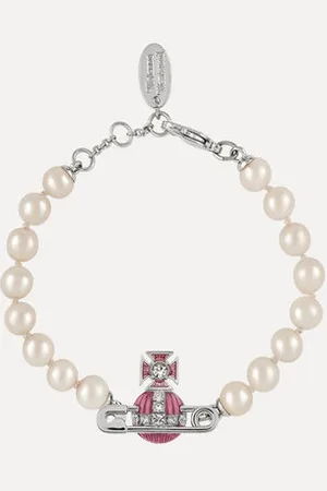 Vivienne Westwood Kitty Pearl Bracelet Women