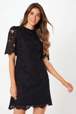 wallis Womens Occasion Corded Lace Shift Dress