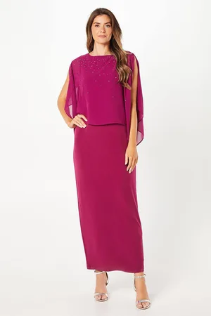 wallis Womens Occasion Hotfix Overlay Formal Maxi Dress