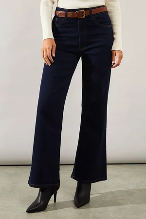 wallis Womens Petite Flare Jean