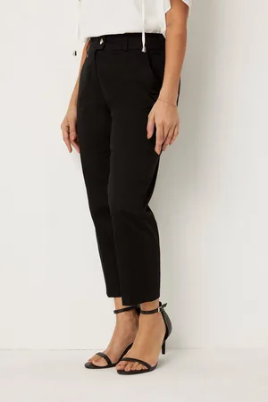 wallis Womens Petite Stretch Crop Trousers
