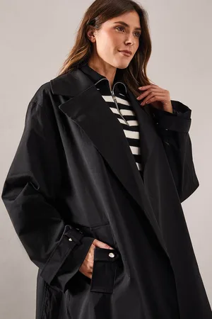 wallis Womens Premium Belted Trench Coat