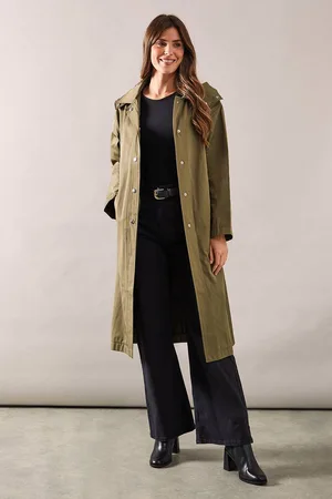 wallis Womens Premium Hooded Mac