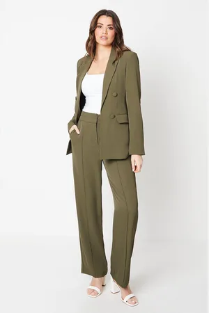 wallis Womens Stitch Detail Wide Leg