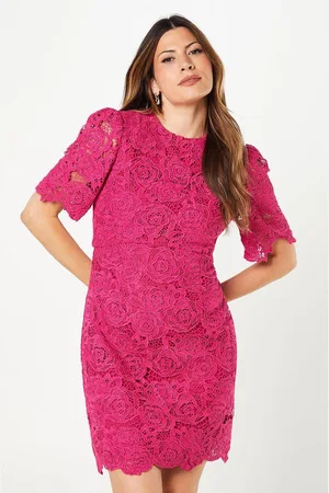 wallis Womens Occasion Corded Lace Shift Dress