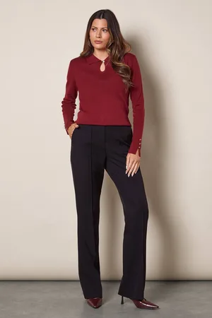 wallis Womens Tall Smart Bootcut Leg Trouser