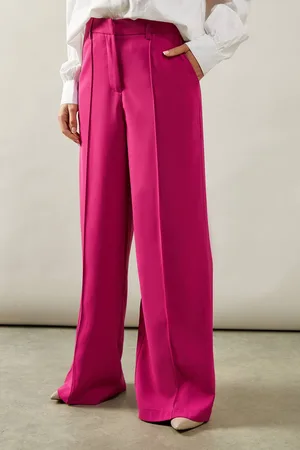 wallis Womens High Waist Pintuck Straight Trouser