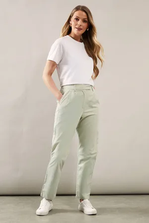 wallis Womens Pleat Detail Straight Leg Trouser