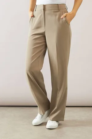 wallis Womens High Waist Straight Leg Trouser