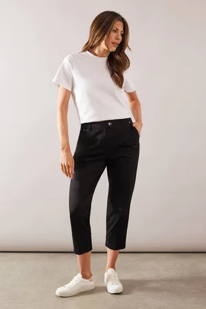 wallis Womens Stretch Crop Trousers