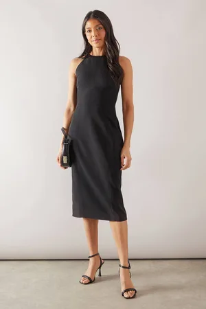 wallis Womens Structured Midi Dress