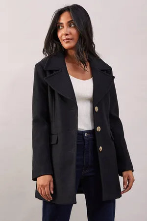 wallis Womens Petite Fitted Coat