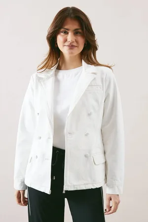 wallis Womens Denim Blazer