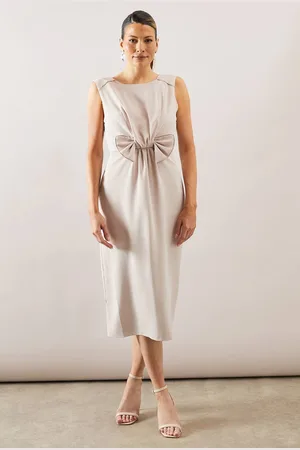 wallis Womens Bow Waist Detail Dress
