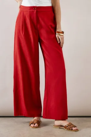 wallis Womens Petite Pleated Straight Leg Trouser