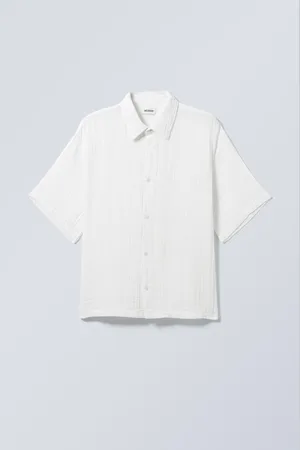 Weekday Oversized Structured Short Sleeve Shirt