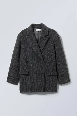 Weekday Carla Oversized Wool Blend Jacket