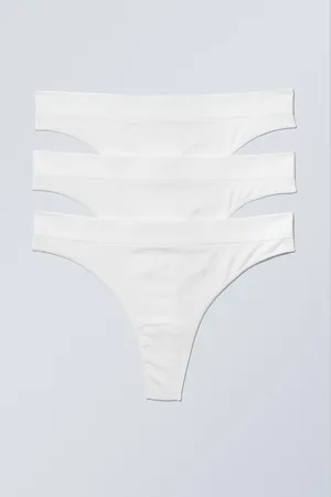 Weekday 3-pack Cat Soft Thong