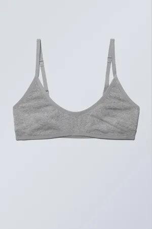 Weekday Inez Scooped Cotton Bralette