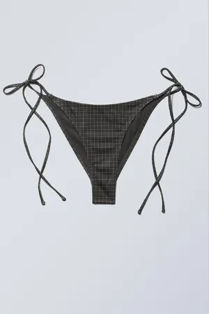 Weekday Strappy Printed Bikini Bottoms