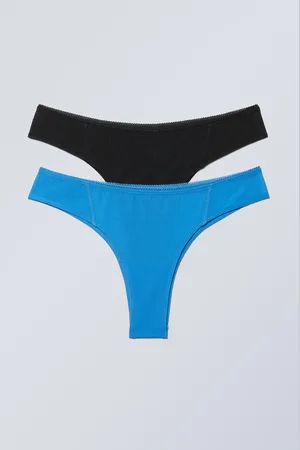 Weekday 2-pack Mesh Brazilian Briefs